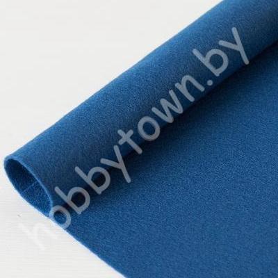 Фетр корейский мягкий 1 мм, 20х28, 40x28 см (цв. RN-19 Ультрамариновый)