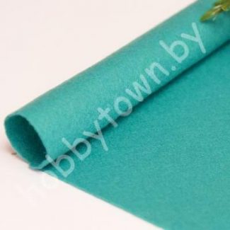 Фетр корейский мягкий 1 мм, 20х28см, 40x28 см (цв. RN-05 Морская волна)