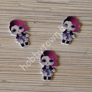 Кабошон Куколка -2 40x23 мм 1шт.