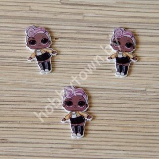 Кабошон Куколка -6 40x20 мм 1шт.