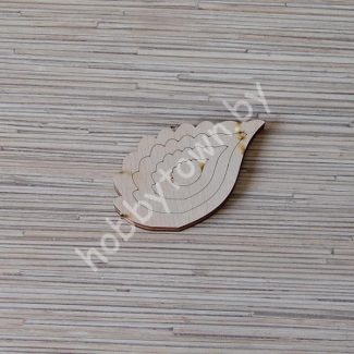 Набор шаблонов "Крылышки" 20, 40, 60, 80 мм (фанера 3 мм) 4шт.