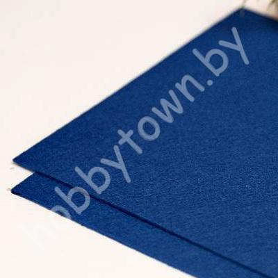 Фетр корейский жёсткий 1,2 мм, 20х28см (цв.854 Атлантический)