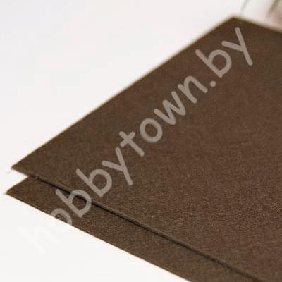 Фетр корейский жёсткий 1,2 мм, 20х28см (цв. 875 Древесная кора )