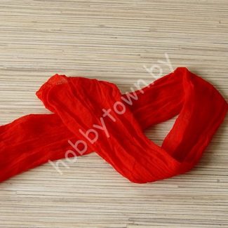 Капрон однотонный цв.красный (70-120 см) 1 шт.