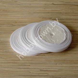 Лента репсовая 0,6 см (цв. белый)