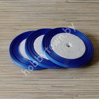 Лента репсовая 0,6 см (цв.синий 40)