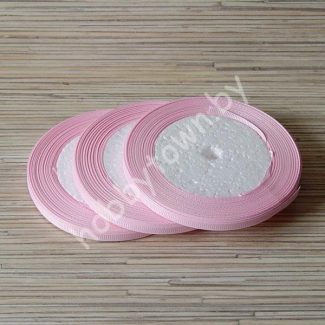 Лента репсовая 0,6 см (цв.розовый 04)