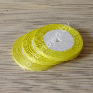 Лента репсовая 0,6 см (цв. жёлтый 15)