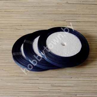 Лента репсовая 0,6 см (цв.тёмно-синий 38)