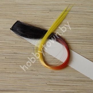 Локоны градиент 50 см (трёхцветный 3.7) 1 шт.