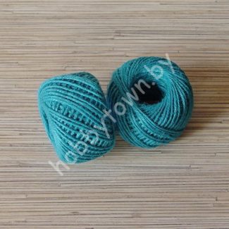 Шпагат джутовый 2 мм (цв. бирюзовый) 10м.