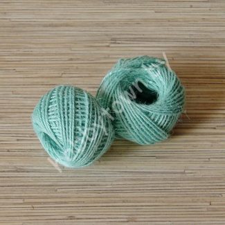 Шпагат джутовый 2 мм (цв. мятный) 10м.