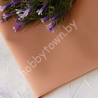 Фоамиран иранский 1 мм (цв. розовый персик 156)