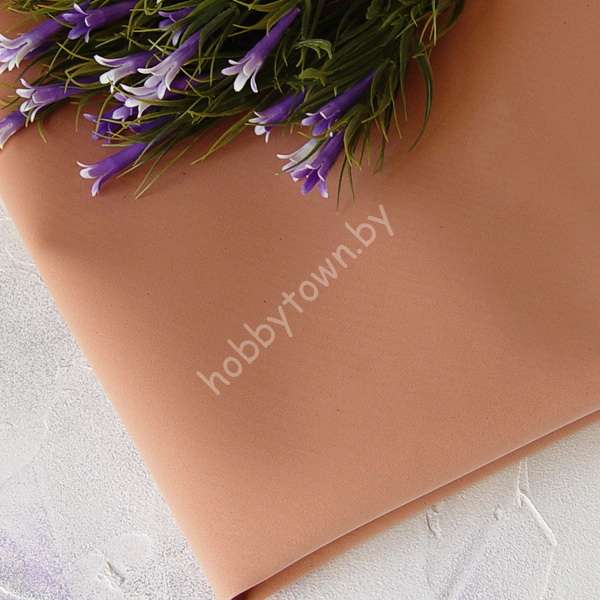 Фоамиран иранский 1 мм (цв. розовый персик 156)