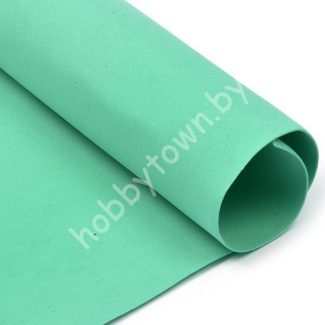 Фоамиран 1 мм 50х50 см (цв.мятный N024)