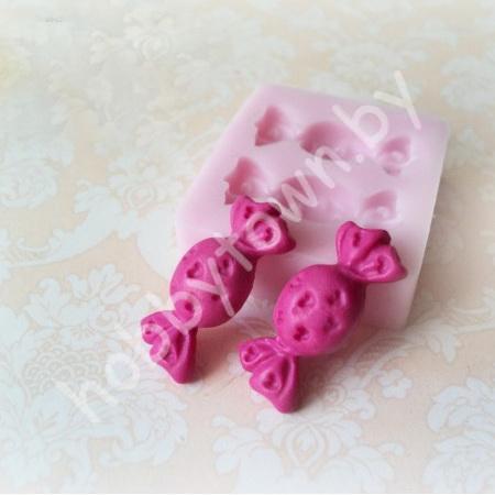 Молд "Конфетки в обертке" 2.3х0.9см