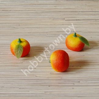 Мандарин с сахарным напылением 3,5 см 1 шт.