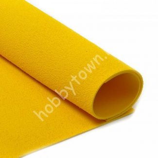 Фоамиран махровый 20*30 cм (плюшевый) 2мм (цв.желтый)