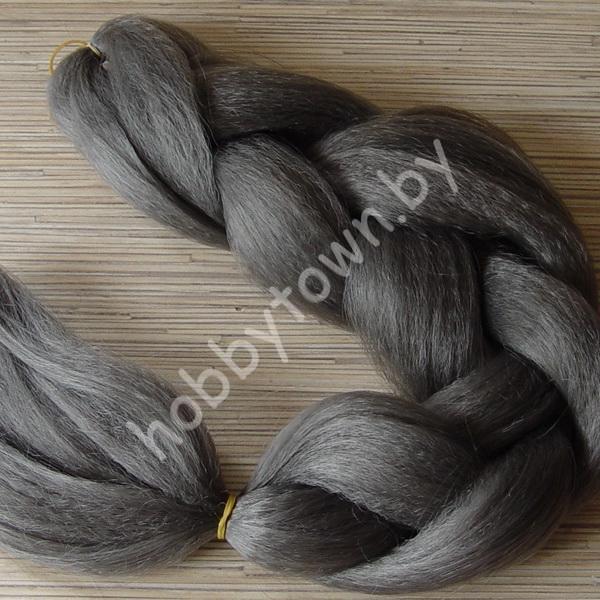 Коса - канекалон однотонная длина 60 см 1 шт. (К1-3)