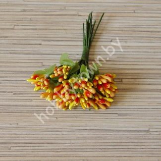 Бутончики, букетики из тычинок, лепестки, листики. Корелис.