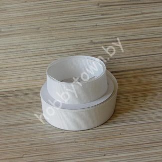 Лента репсовая, ширина 25мм, (цв.молочный 42) 1 метр