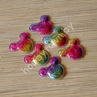 Патч голографик Микки 5,5x6,0 см (цв. мультиколор 4) 1шт.