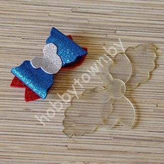 Шаблон "Ажурный бант Микки" ПЭТ 1,5 мм 95/60 см 3шт.