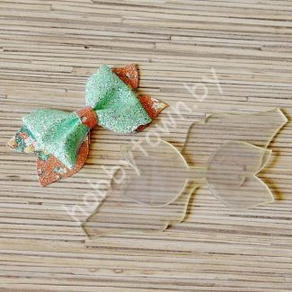 Шаблон "Бант двойная складка" ПЭТ 1,5 мм 125/80 см 2шт.