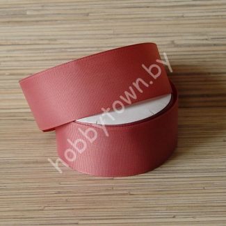 Лента репсовая, ширина 40 мм, (цв.розовая пенка 236) 1 метр