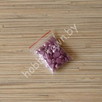 Полубусины под жемчуг 8 мм (цв. сиреневый 93) 50 шт.