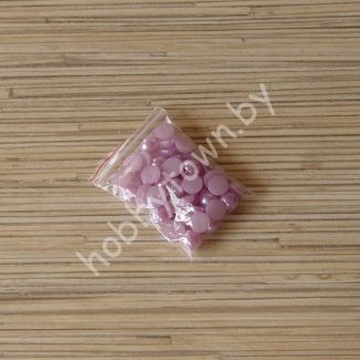 Полубусины под жемчуг 8 мм (цв. св-сиреневый 92) 50 шт.