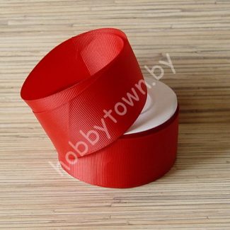 Лента репсовая, ширина 40 мм, (цв.бордовый 33) 1 метр