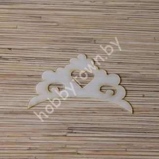 Шаблон Корона-120 ПЭТ 0,7 мм 11x7 см 1шт.