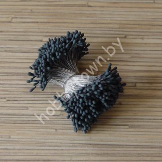 Тычинки матовые 2 мм (цв. тёмно-синий) 60 шт.