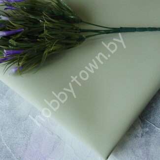 Фоамиран иранский 0,8-1 мм (цв. св-оливковый 196 (049))