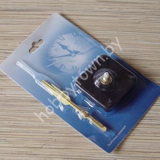 Часовой механизм кварцевый со стрелками ножик-вилка (цв.золото)