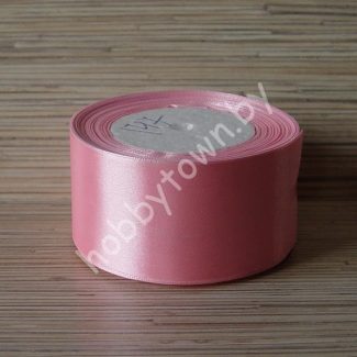 Лента атласная 50 мм (цв. розовый 147 ) 1 метр