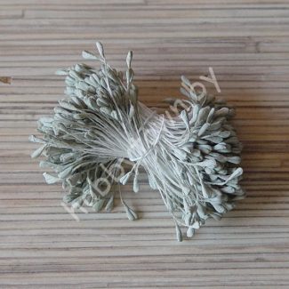 Тычинки матовые 2-3 мм (цв. оливковый) 50 нитей