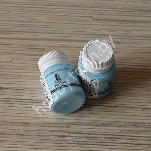 Акриловая краска LUXART Pastel (цв. Голубой пастельный) 20 мл