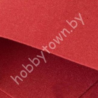 Фетр корейский мраморный SHINWON FELT "Artifel M20" 2 мм 20x27 (цв. C-87 Красный)