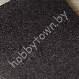 Фетр корейский мраморный SHINWON FELT "Artifel M20" 2 мм 20x27 (цв. C-92 Чёрный)