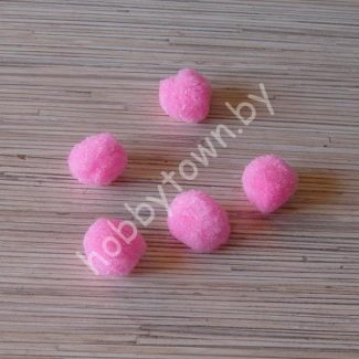 Помпон 30 мм, (цв. розовый) 5 шт.
