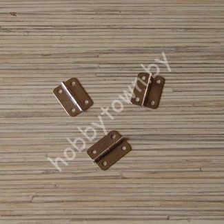 Петля для шкатулок 25x19 мм (цв.серебро) 1шт.