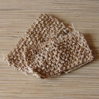 Повязка-резинка 7 см., сеточка (цв.бежевый) 1 шт.