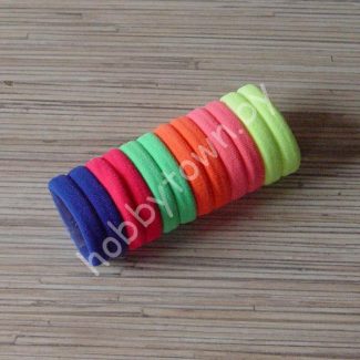 Набор бесшовных резинок для волос 4 см (цв.ассорти-2 ) 12 шт.