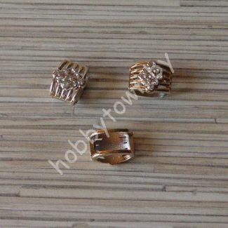 Пряжка декоративная 18x15 мм (цв.золото) 1шт.