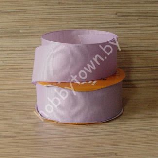 Лента репсовая, ширина 38 мм, (цв. св-сиреневый 430) 1 метр