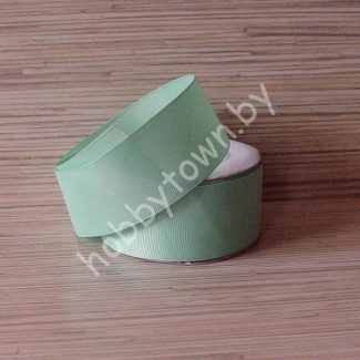 Лента репсовая, ширина 40 мм, (цв. св-зелёный 238) 1 метр