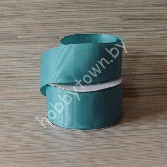 Лента репсовая, ширина 40 мм, (цв. тиффани 221/1) 1 метр