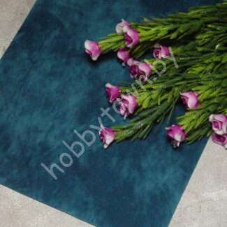 Замша искусственная двухсторонняя  (цв. бирюза 28)